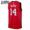 Dres Miami Heat Tyler Herro Nike 2024-25 City Edition Crvena Swingman - Dječji